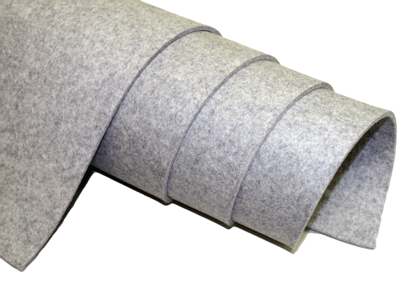 12 X 12 5mm Thick 100% Merino Wool Industrial Felt Sheet 