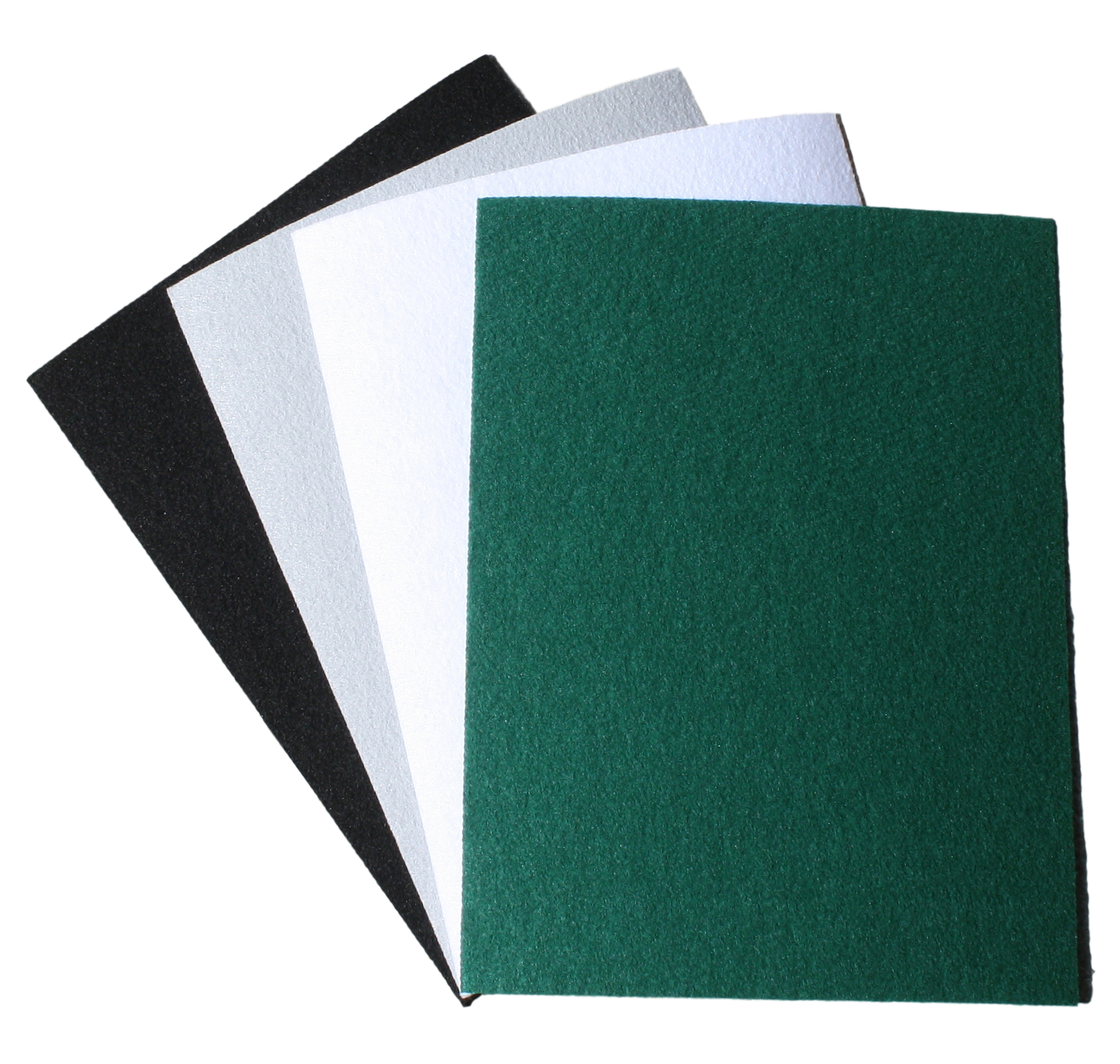 Green Felt Sheets, 30pcs 7x11.3（Close to A4 Size - 18x28.5 cm) Pre-Cut  Felt Sh